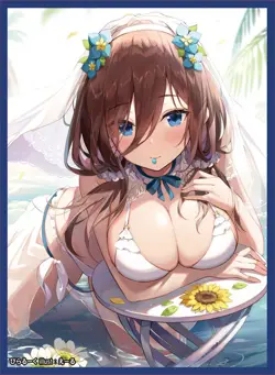 The Quintessential Quintuplets Miku Nakano doujin Card Sleeve Protector - Image 1