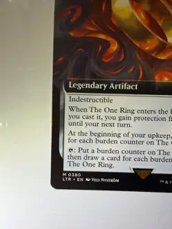 The One Ring Extended Art #0380 MTG Lord of the Rings LTR Mythic NM - Image 4