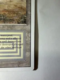 MTG Scrubland Revised Dual Land Moderately Played MP Reserved List - Image 3