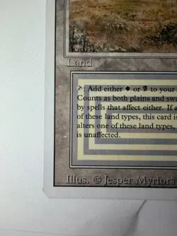 MTG Scrubland Revised Dual Land Moderately Played MP Reserved List - Image 4