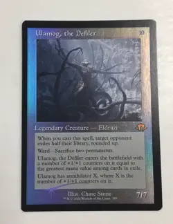 MTG Ulamog, the Defiler RETRO FOIL M 389 NM/M Modern Horizons 3 - Image 1
