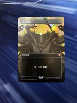 MTG Sol Ring - SOC 0427 Codex Foil - Secrets Of Strixhaven - Image 1