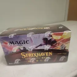 MTG Magic The Gathering STRIXHAVEN Magic Academy Draft Booster Japanese Ver. BOX 630509958115 - Image 1