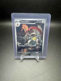 2025 Pokemon Black Bolt Escavalier Illustration Rare #138/086 - Image 1