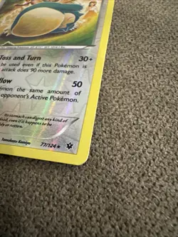 Snorlax 77/124 Fates Collide Reverse Holo LP 2016 Pokemon TCG - Image 5