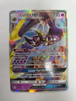 Lunala GX 66/149 Pokemon Sun and Moon Base Set - Image 1