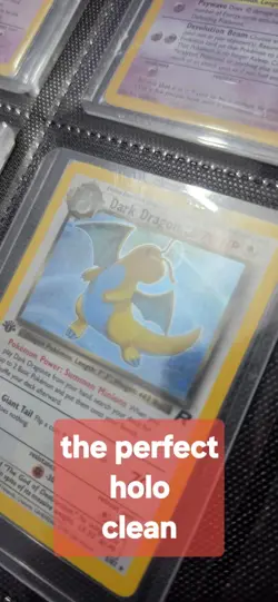 Dark Dragonite Holo 1st Edition Team Rocket Pokemon Card - Image 3