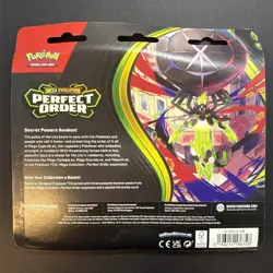 Perfect Order 3-Pack Blister (Chikorita) Pokemon TCG Factory Sealed - Image 2