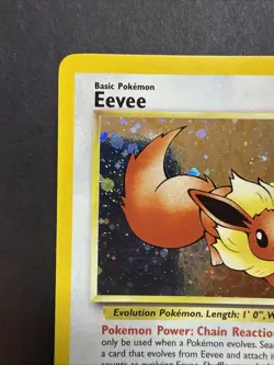 2000 Pokemon HOLO EEVEE Black Star Promo - #11 - Image 2