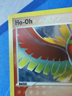 2007 Pokemon HOLO Ho-Oh Pop Series 5 RARE #1/17 - Image 2