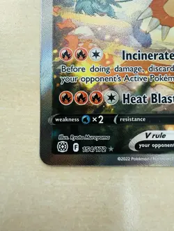 Charizard V 154/172 - SWSH Brilliant Stars Ultra Rare Holo Pokemon TCG Card [NM] - Image 5