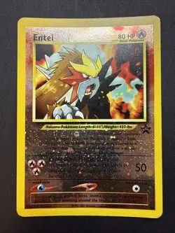 2001 Pokemon HOLO PROMO Entei #34 - Image 1