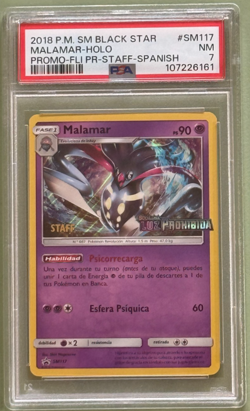 (3) Pokemon STAFF Stamped Promo Lot. Spanish and English PSA 7, 8 Read Descript - Image 2