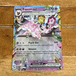 Espeon EX Prismatic Evolutions 034/131 Double Rare Pokemon Card Pokemon TCG NM - Image 1