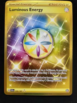 Pokemon TCG Luminous Energy 226/167 Twilight Masquerade Hyper Rare Gold TWM NM - Image 1