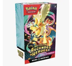 Pokemon TCG: Ascended Heroes New Factory Sealed Booster Bundle Box - Image 1