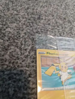 Pokemon Pikachu TCG On the Ball Promo Card 001/005 UK Exclusive, Sealed - Image 2