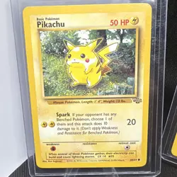 Pokemon TCG Pikachu Jungle Set 3 Cards 1999 English Regular Vintage - Image 2