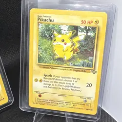 Pokemon TCG Pikachu Jungle Set 3 Cards 1999 English Regular Vintage - Image 4