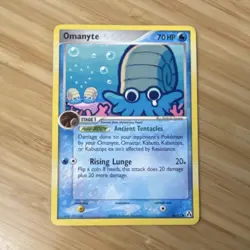 Pokemon TCG Omanyte 60/92 EX Legend Maker 2006 English (NM/LP) - Image 1