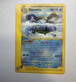 Pokemon TCG Blastoise Expedition Base Set Non Holo 37/165 - Image 1