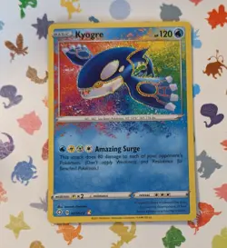 Pokemon TCG Kyogre 021/072 Amazing Rare Shining Fates Holo English 2021 - Image 1