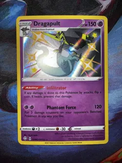 Pokemon TCG Shining Fates Dragapult SV062/SV122 Baby Shiny NM - Image 1