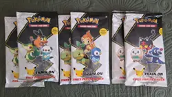 6x Pokemon TCG: 25th Anniversary First Partner Pack |2 Unova|2 Sinnoh|2 Alola| 820650809644 - Image 1