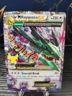 Pokemon TCG M Rayquaza EX 76/108 Celebrations Classic Collection NM - Image 1