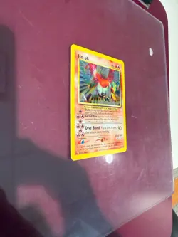 Pokemon Ho-Oh 07/64 Neo Revelation Holo Rare 2000 English HP90 Basic Masago - Image 3