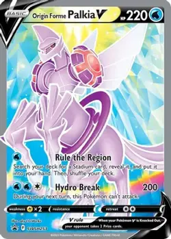 Origin Forme Palkia V SWSH253 Holo Promo Sword & Shield Promo Pokemon Near Mint - Image 1