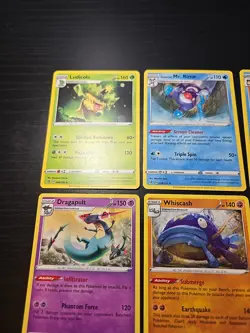 Pokemon TCG SWSH Rebel Clash RARE Non Holo Snorlax 141/192 Mr. Rime Mandibuzz NM - Image 2