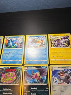 Pokemon TCG SWSH Rebel Clash RARE Non Holo Snorlax 141/192 Mr. Rime Mandibuzz NM - Image 5
