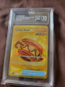 Tag 10 Earthen Vessel 096/064 Shrouded Fable Pokemon TCG - Image 1