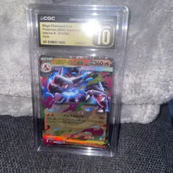 2025 Pokemon Inferno X-M2 Mega Charizard ex #013/080 CGC Pristine 10 - Image 1