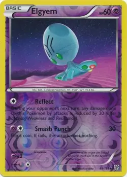 Pokemon - Elgyem - 69/135 - Uncommon - Reverse Holo - BW Plasma Storm - NM - Image 1