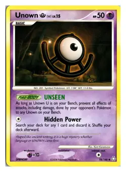 Unown [U] 78/146 UC Legends Awakened NM - Image 1