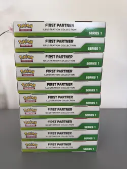 Pokemon First Partner Illustration Collection Series 1 - New Sealed ✔📦🚚 - Image 2