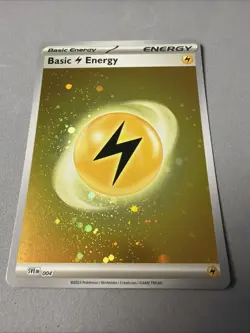 Pokemon TCG * SVE 004 LIGHTENING COSMOS * BASIC ENERGY HOLO * FRESH PK - Image 2