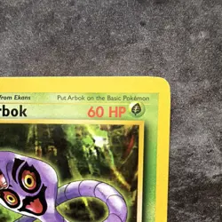 Pokemon Arbok 31/62 Fossil 1st Edition Stage 1 60 HP Uncommon Regular WOTC 1999 - Image 3
