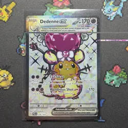 NM Dedenne Ex 239/193 Ultra Rare Paldean Evolved PAL EN SV - Image 1