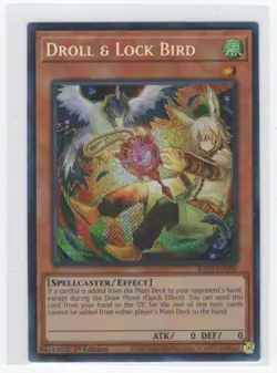 #RA02-EN006 2024 25th Anniversary Rarity Collection II Droll & Lock Bird Secret - Image 1