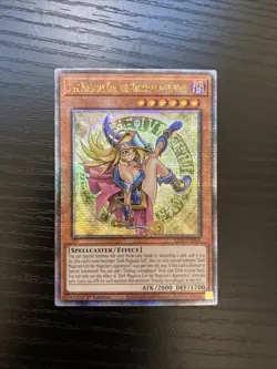 Dark Magician Girl The Magician's Apprentice QCSR ALIN-EN004 1st Edition Yugioh - Image 1
