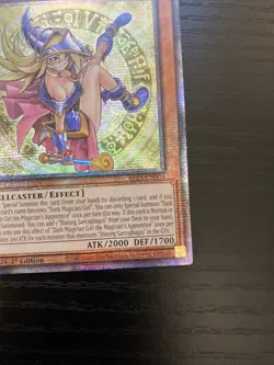 Dark Magician Girl The Magician's Apprentice QCSR ALIN-EN004 1st Edition Yugioh - Image 4