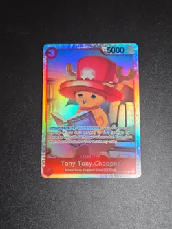 Tony Tony Chopper OP08-007 Super Rare Foil One Piece - Image 1