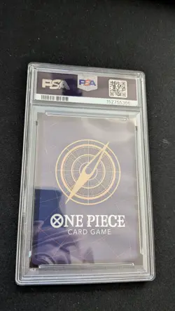 2025 One Piece OP13 En Monkey D Luffy Treasure Rare #058 PSA 9 - Image 3