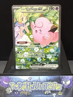 Pokemon Card Lillie's Clefairy ex 184/159 Journey Together SIR Near Mint - Image 1