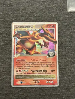 Charizard G LV.X DP45 Black Star Promo 2009 Holo Rare Pokemon Card TCG - Image 1