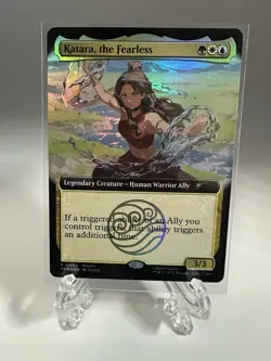 Magic The Gathering X Avatar Katara The Fearless Promo Card SDCC 2025 - Image 1