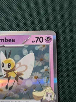 Lillie's Ribombee STAFF SVP 183 Journey Together Pokemon Card Promo Pre Release - Image 3